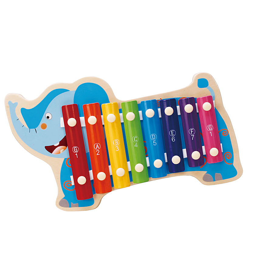 Educational Elephant Hand Xylophone