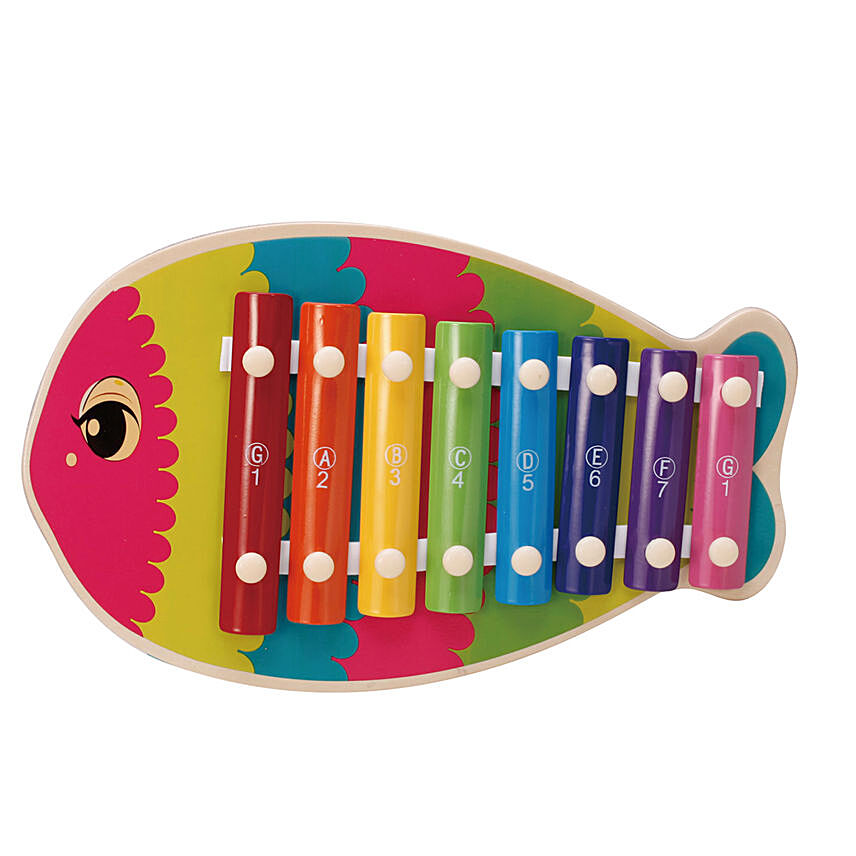 Educational Fish Hand Xylophone