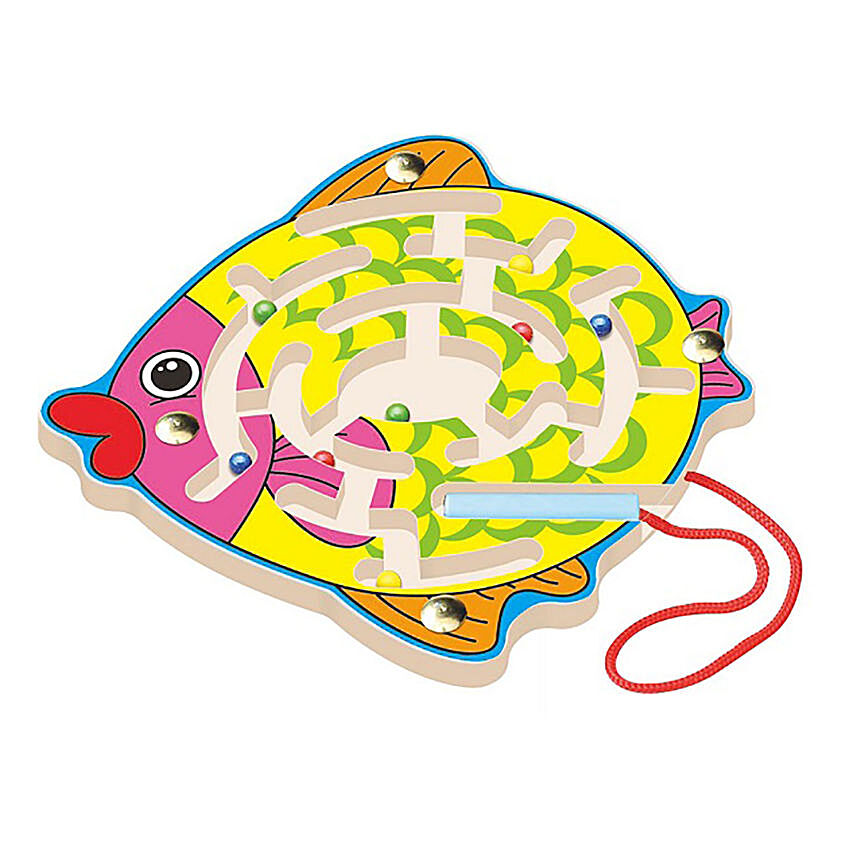 Wooden Fish Educational Toy
