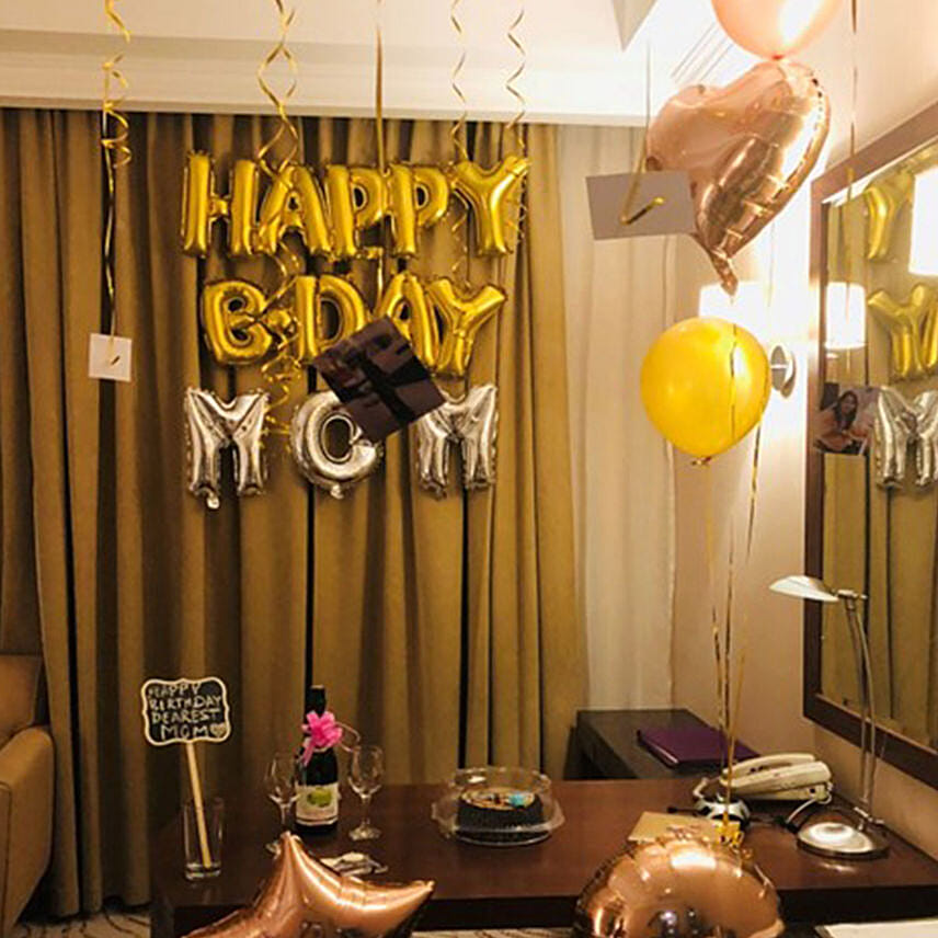 Surprise Mom Birthday Decor