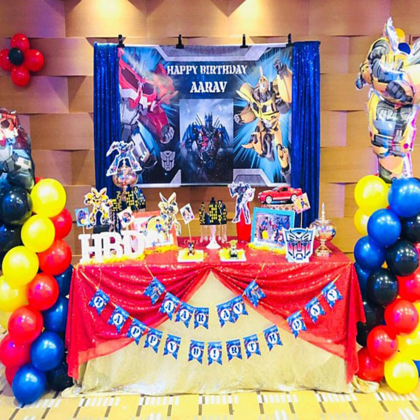 Transformers Theme Decor