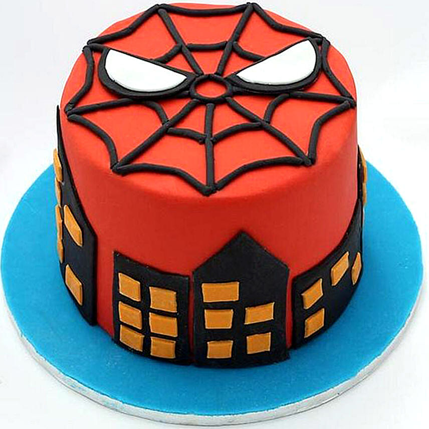 Super Hero Vanilla Cake