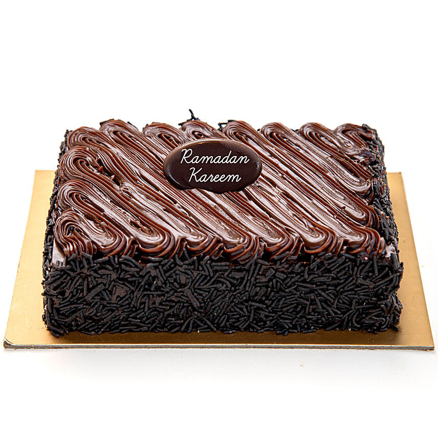 Chocolate Fudge Cake For Ramadan