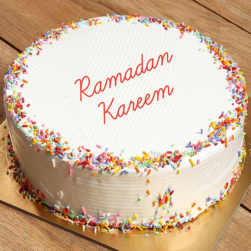 Rainbow Cake For Ramadan