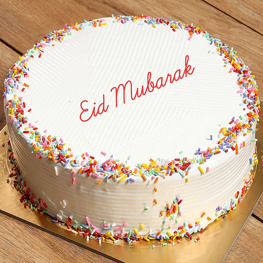 Rainbow Cake For Eid