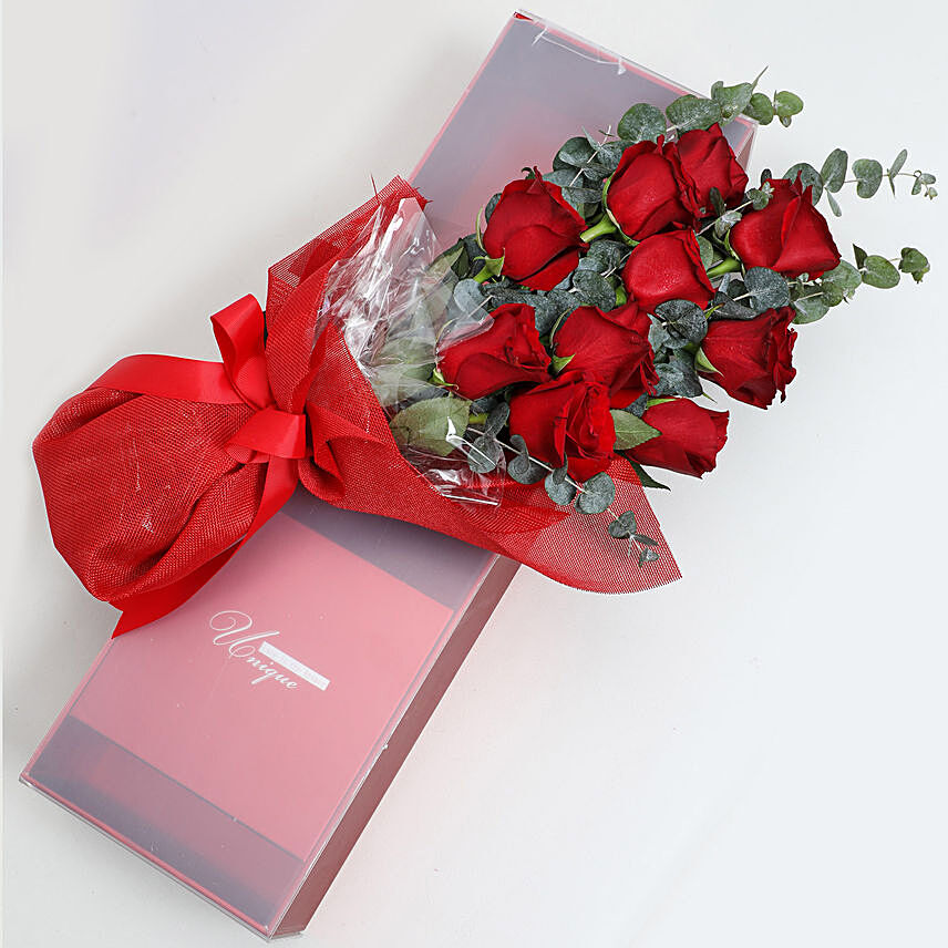 Magical Red Roses Box