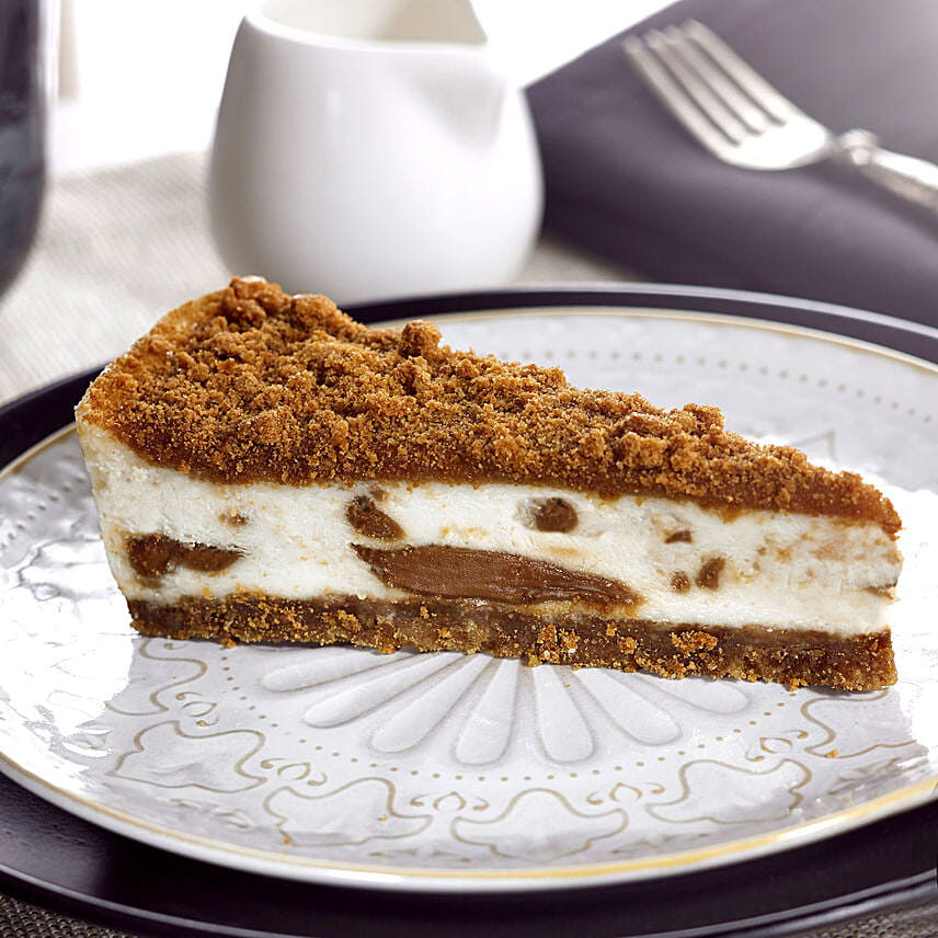 Frozen Speculoos Cheesecake Vegan