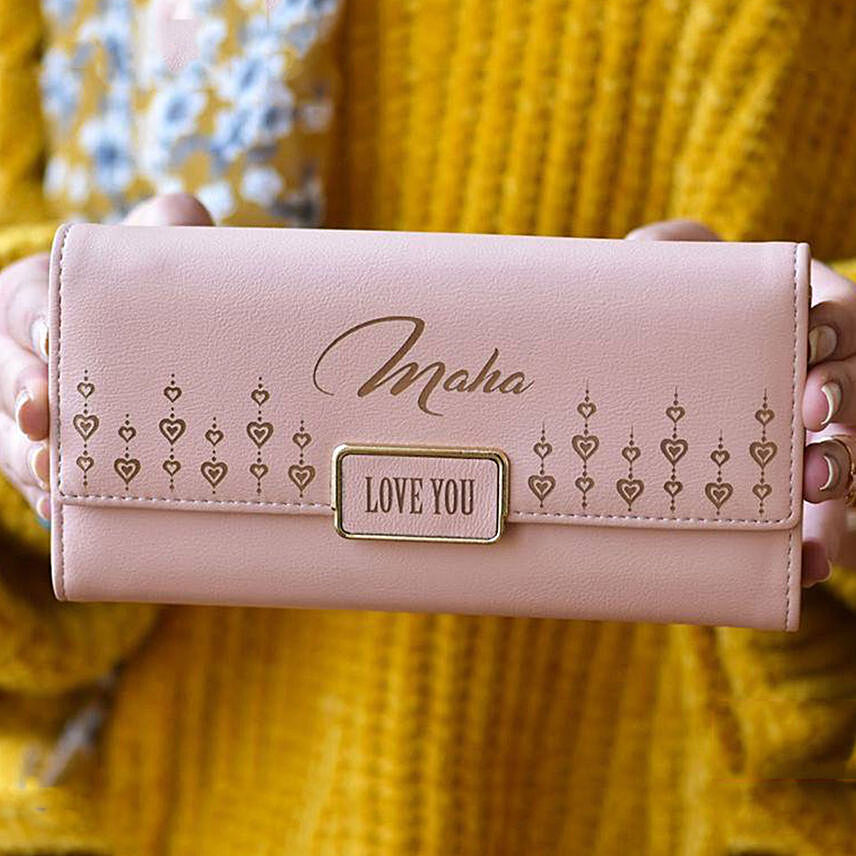 Personalised Womens Wallet With Name