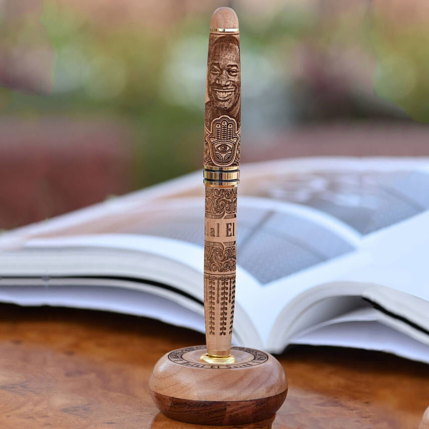 Personalised Wooden Pen for Him