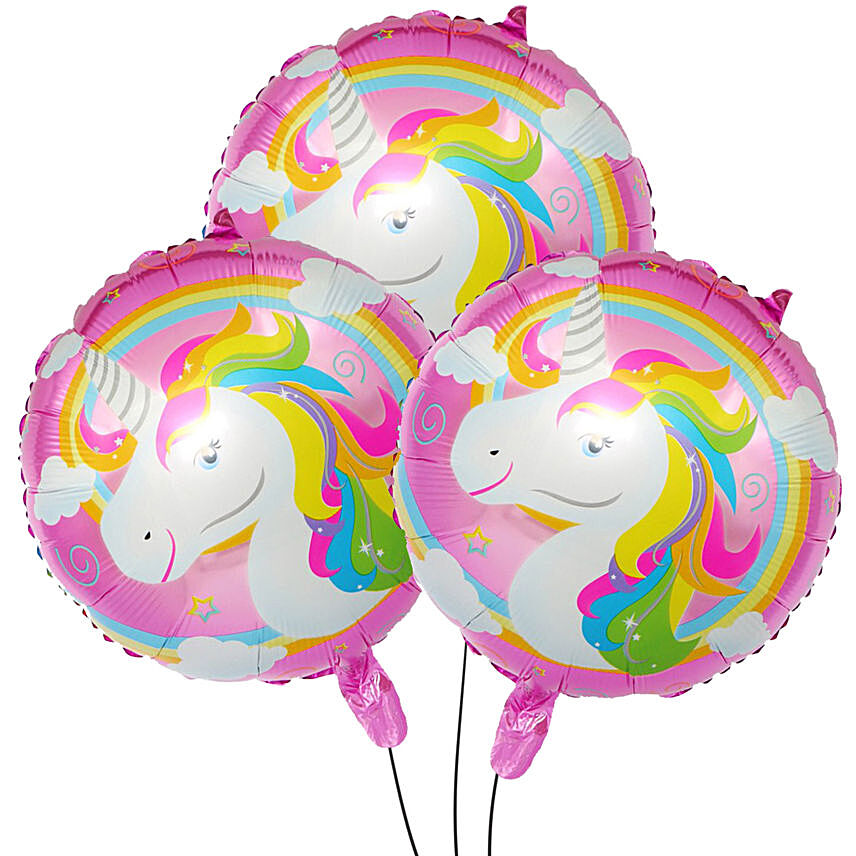 Unicorn Foil Balloons 3