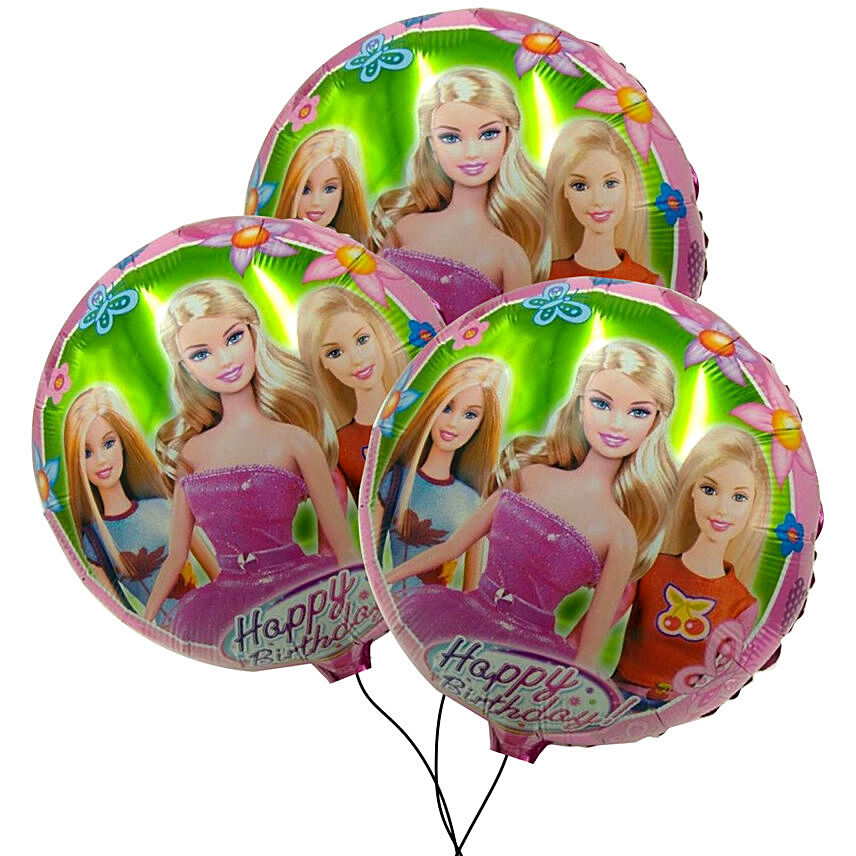 Barbie Foil Balloons 3