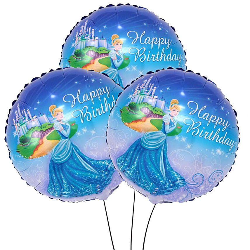 Cinderella Foil Balloons 3