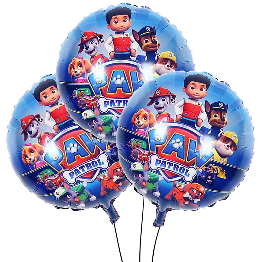 Paw Patrol Foil Balloons 3