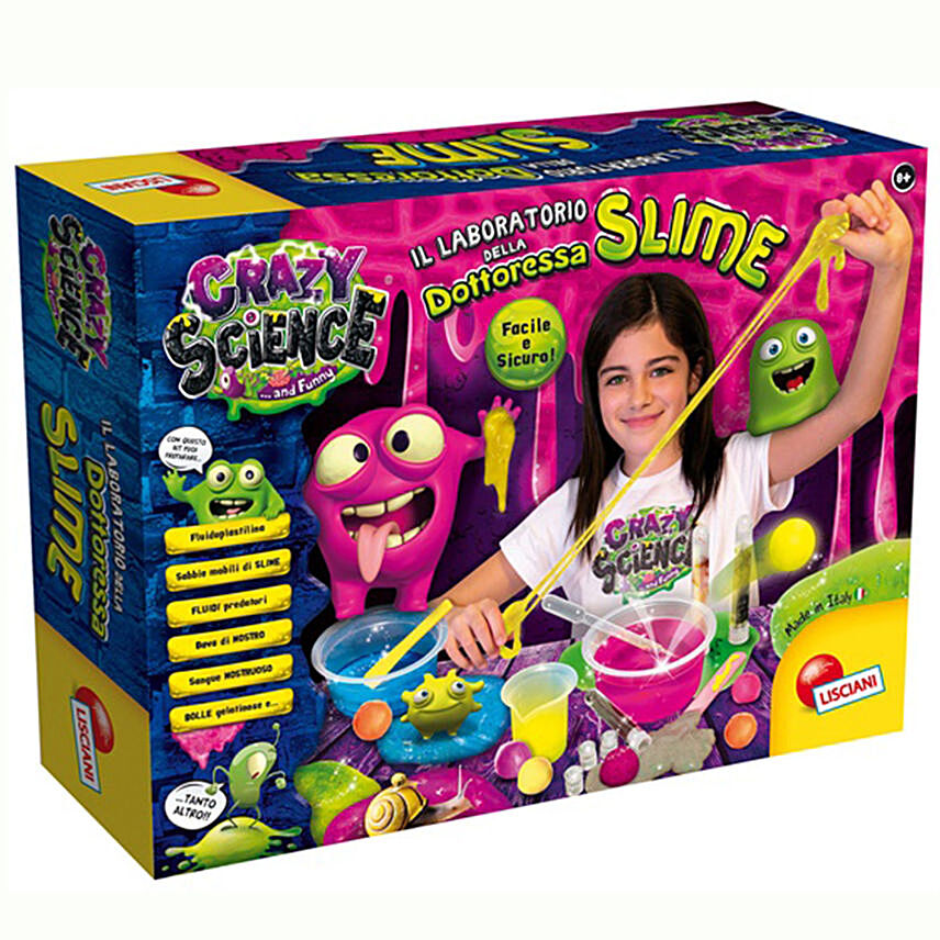 Female Doctor Slime Science Laboratory