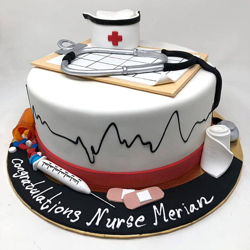 Happy Graduation Doctor Cake