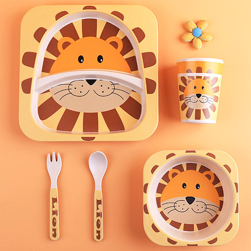 Tiger Bamboo Tableware Set