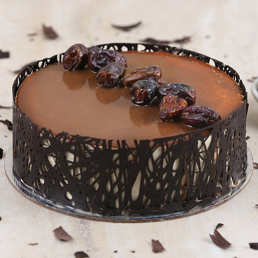 Delectable Dates Eggless Cake - 1 Kg