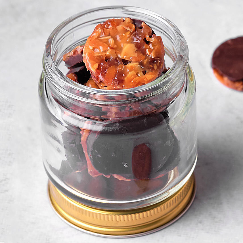 Florentine Mini Cookies In Jar