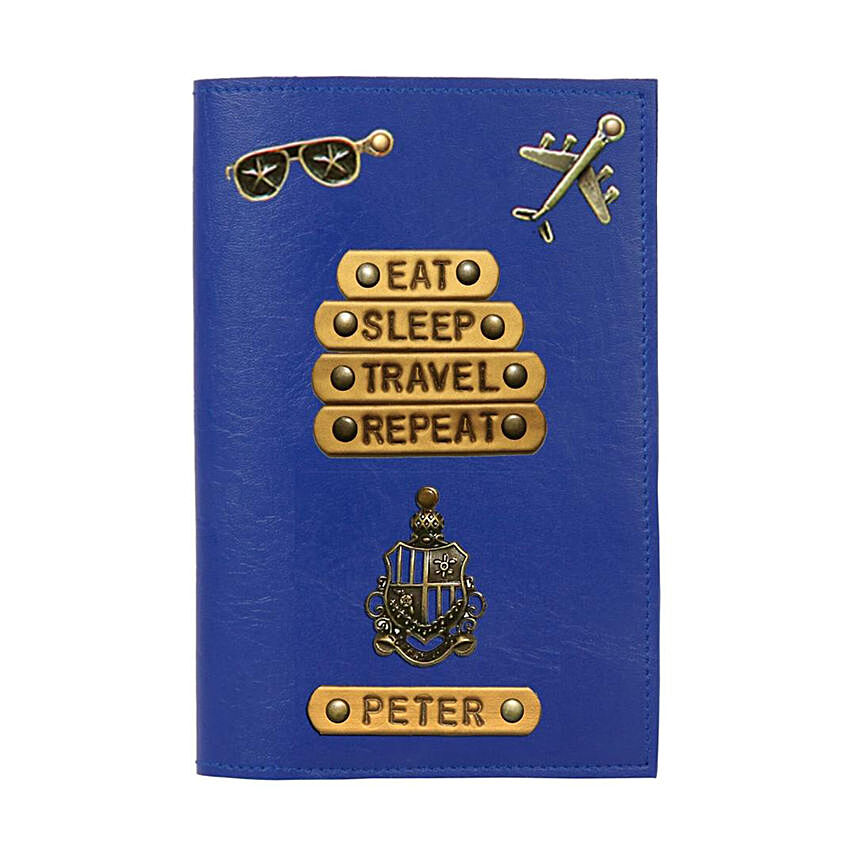 Personalised Travel Repeat Passport Cover