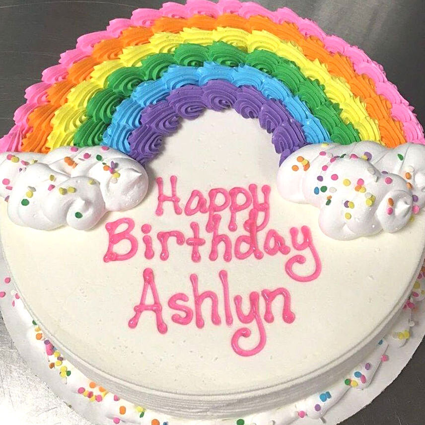 Rainbow Birthday Cake 1 Kg