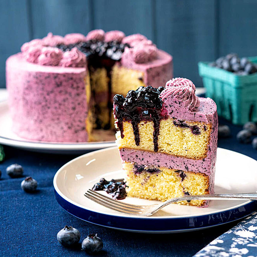 Very Berry Blueberry Cake