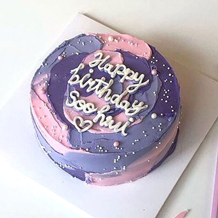 Magical Birthday Celebration Lotus Biscoff Cake Half Kg