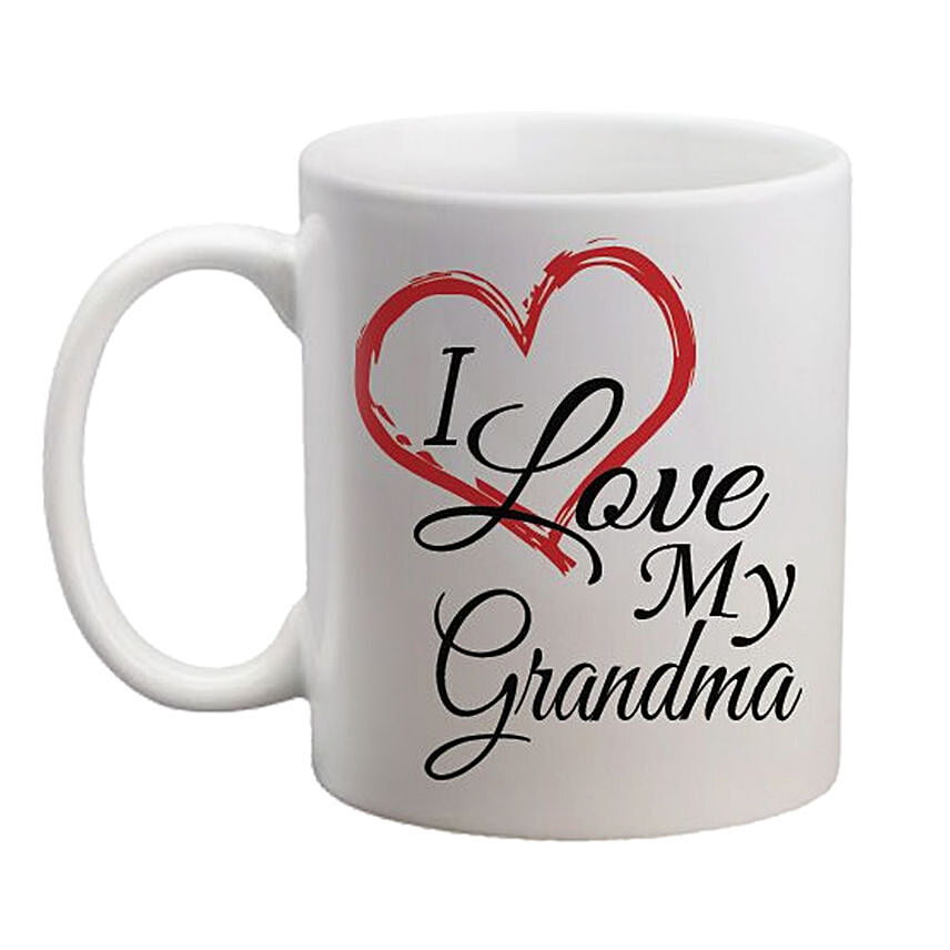 I Love My Grandma Printed Mug