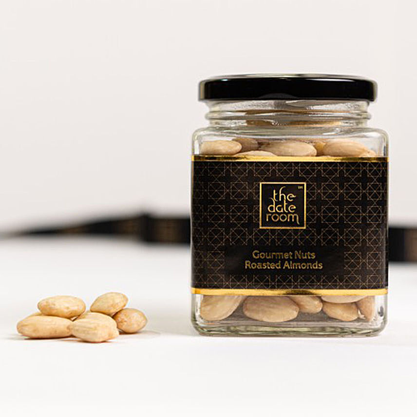 Roasted Almonds Nuts Jar