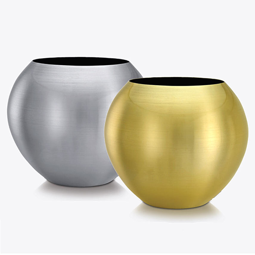 Aluminium Mini Globe Pots