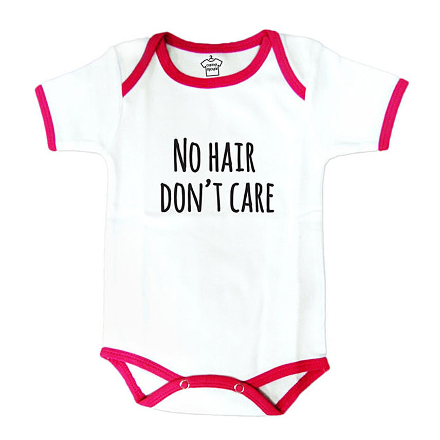 No Hair Don't Care Body Suit - Pink