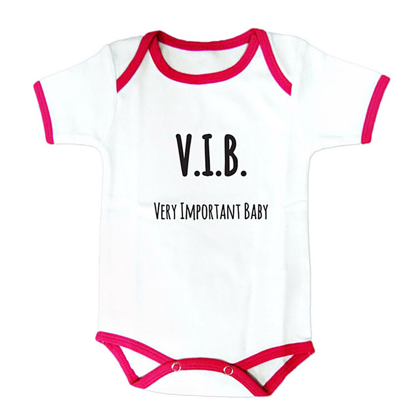 Very Important Baby Body Suit - Pink