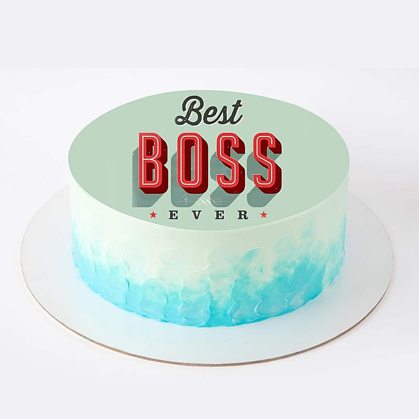 Best Boss Ever Chocolate Cake