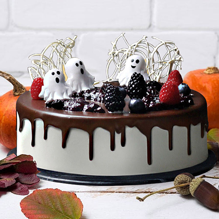 Halloween Casper Cake