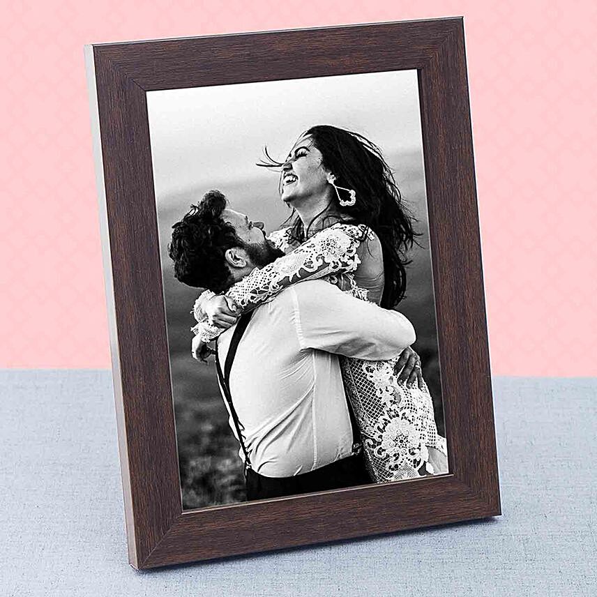 Wooden Table Top Photo Frame