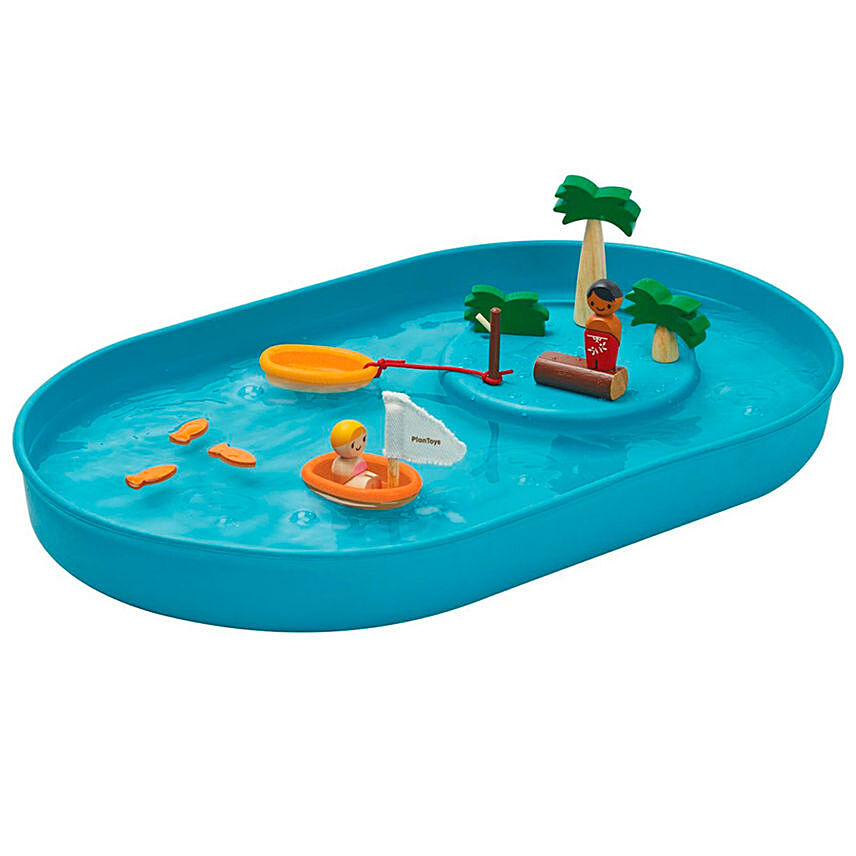Wooden Water Play Set
