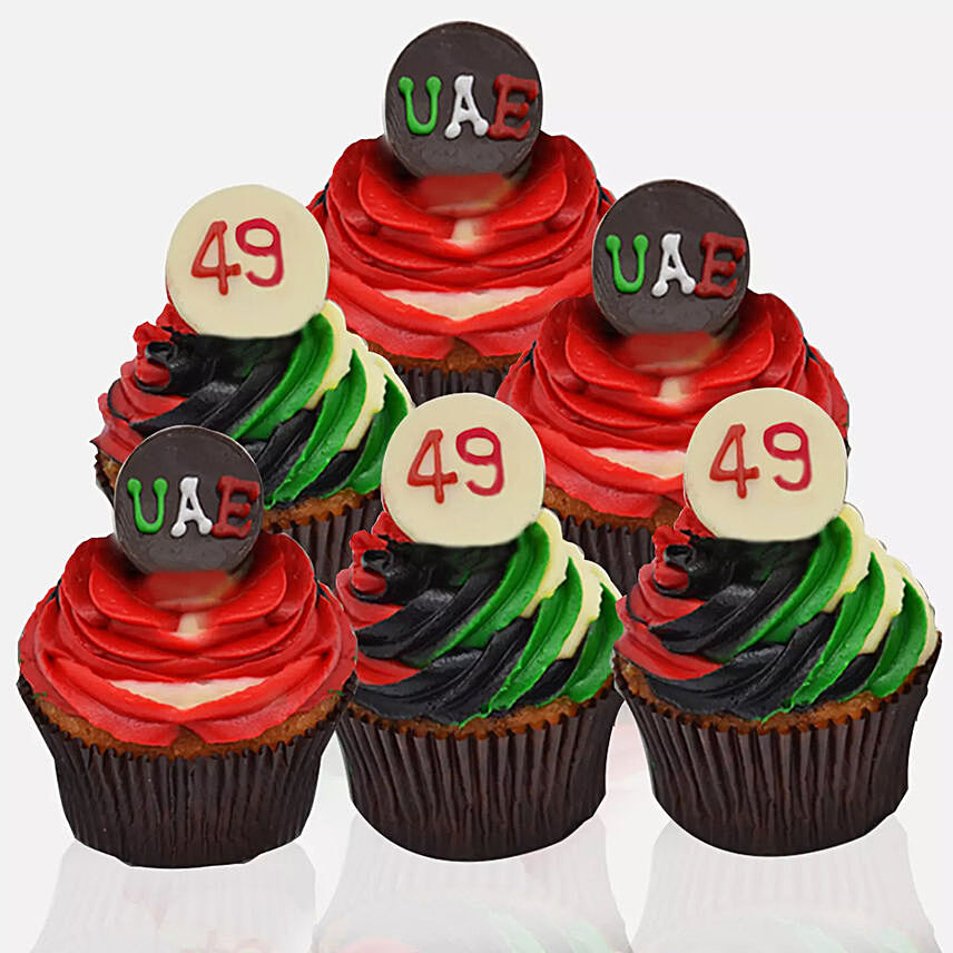 48th National Day Cupcakes