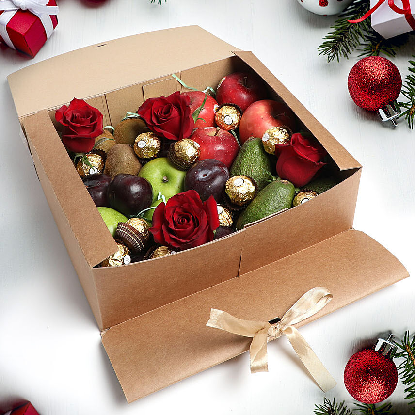 Fruits and Chocolates Gift Box