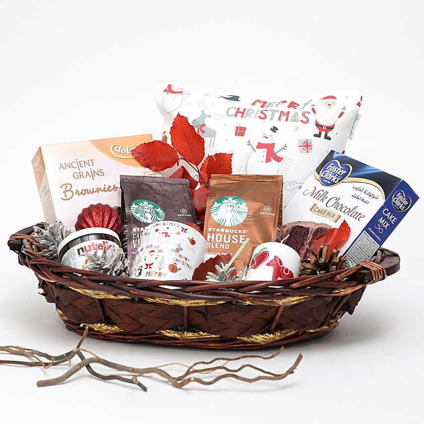 Seasons Greeting Gift Basket
