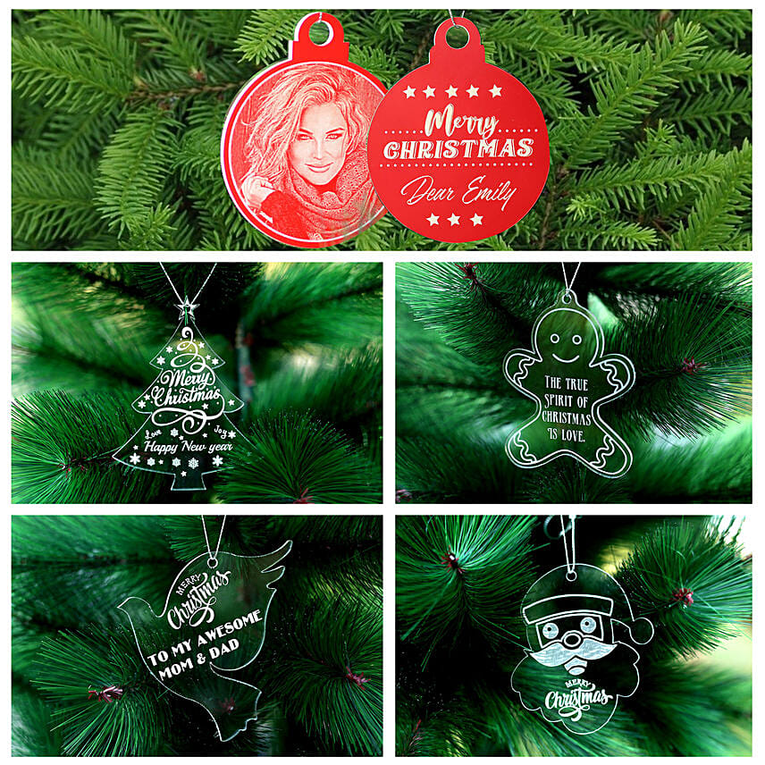 Personalised and Acrulic Baubles