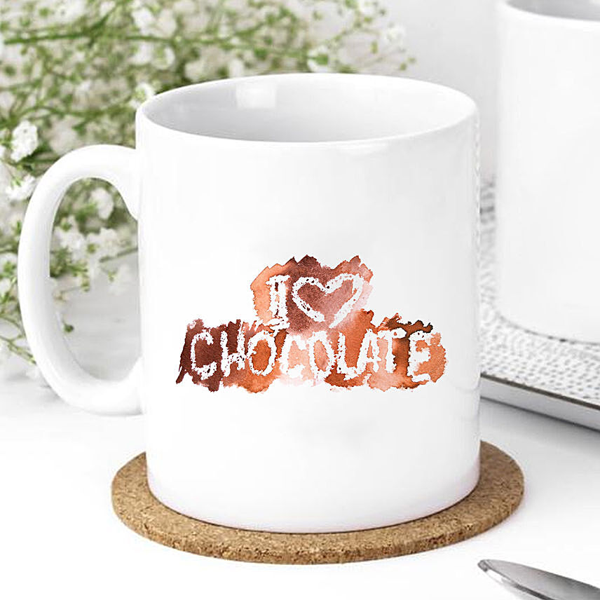 Love Chocolate and U Mug