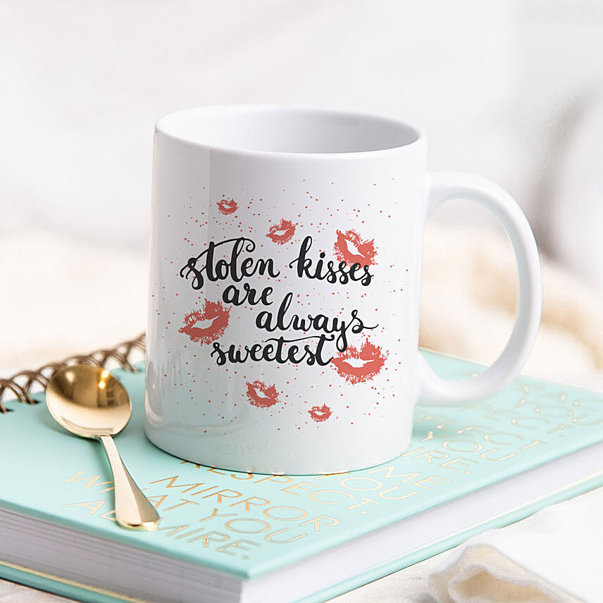 Sweetest Kisses Printed Mug