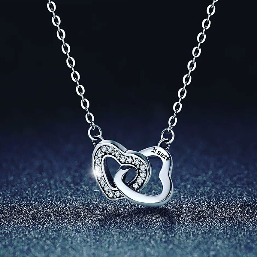 Connected Heart Necklace