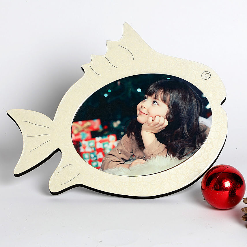 Fish Shaped Personalized Frame
