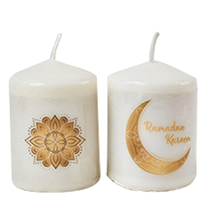Ramadan Kareem Printed Candles