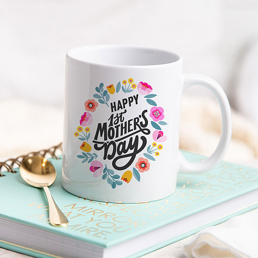 Happy 1st Mothers Day Printed Mug