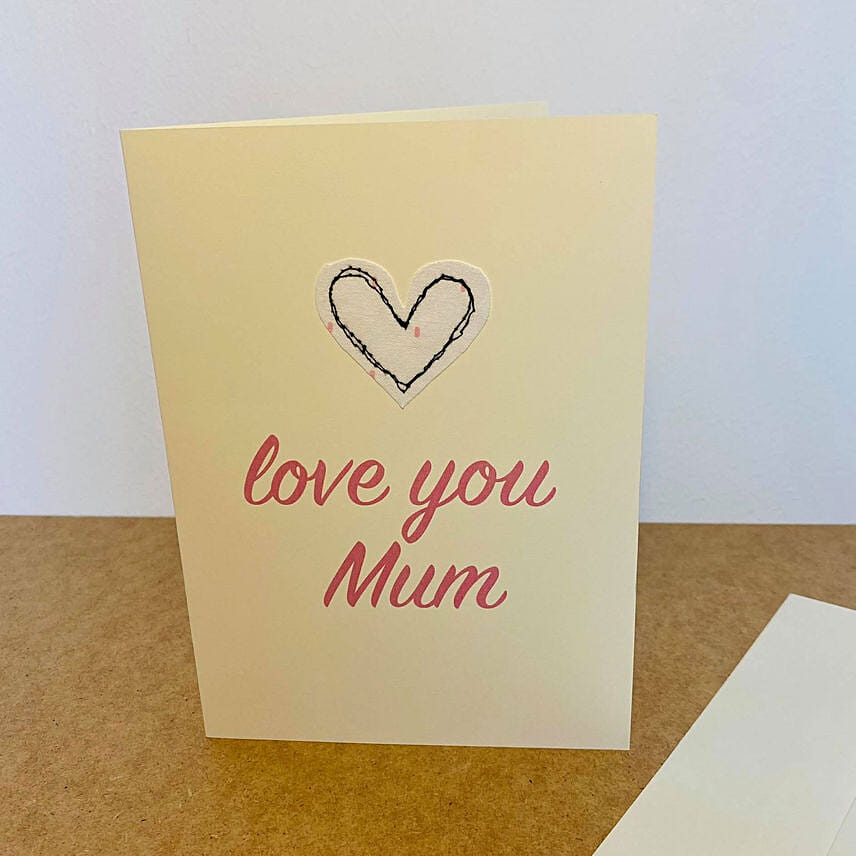 Love You Mom Greeting Card