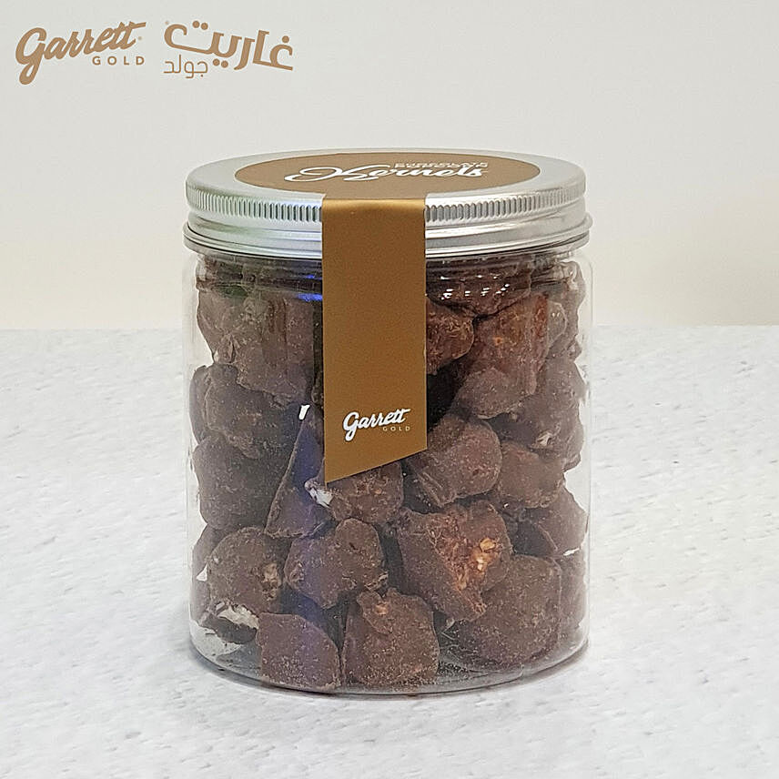 Garrett Gold Brownie Caramel Crisp Kernel Jar