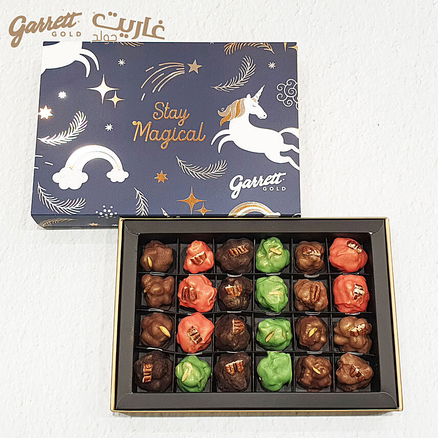 24 Bonbons Garrett Gold Stay Magical Box Nut Selection