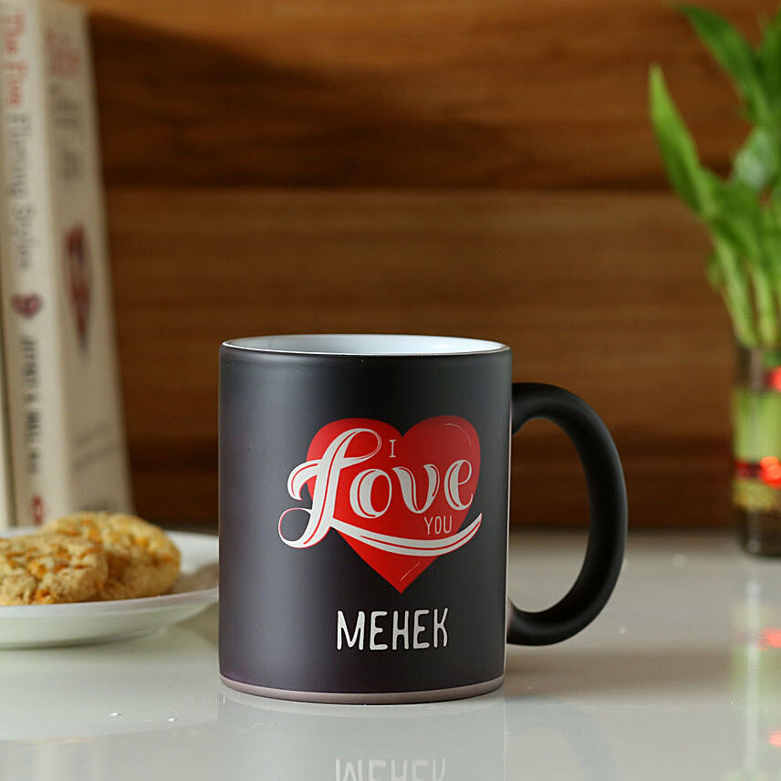 Romantic Love Personalised Magic Mug