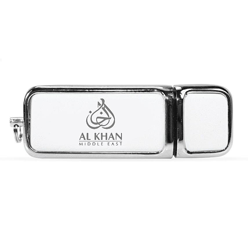 Personalised Engarved Pendrive 16GB White